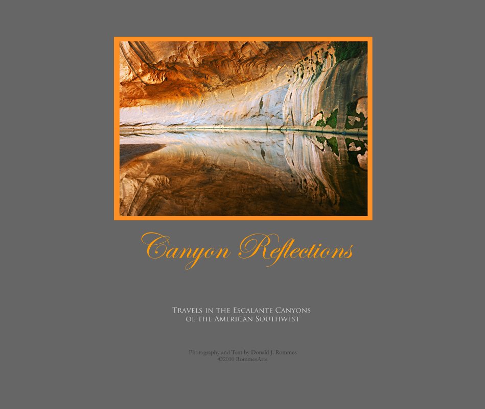 View Canyon Reflections by Donald J. Rommes