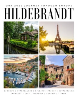 Hildebrandt's European Travel Itinerary book cover