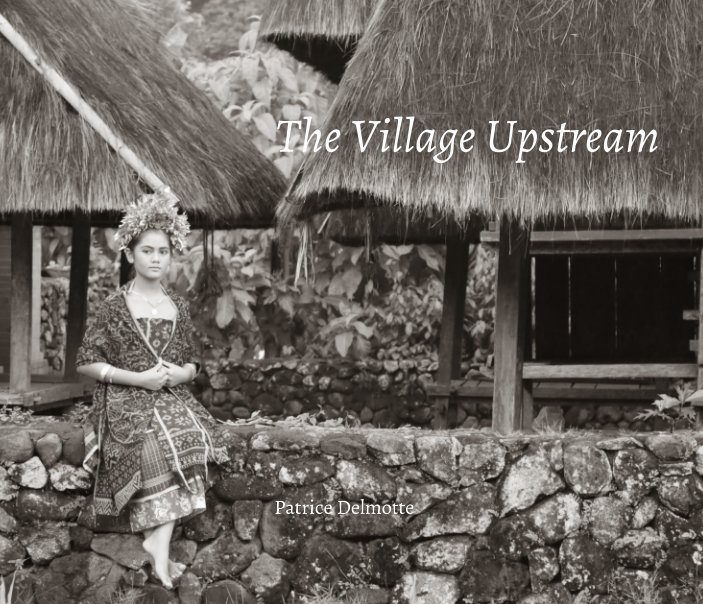 View THe VILLAGE UPSTREAM - The Soul of Bali -20x25 cm by Patrice Delmotte