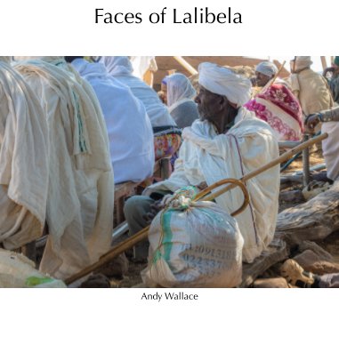 Faces of Lalibela - large format book cover