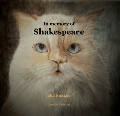 In memory of Shakespeare book cover