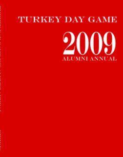 Turkey Day Game Alumni Annual 2009 softcover book cover