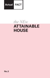 the NEw Attainable House No.3  (Hardcover) book cover