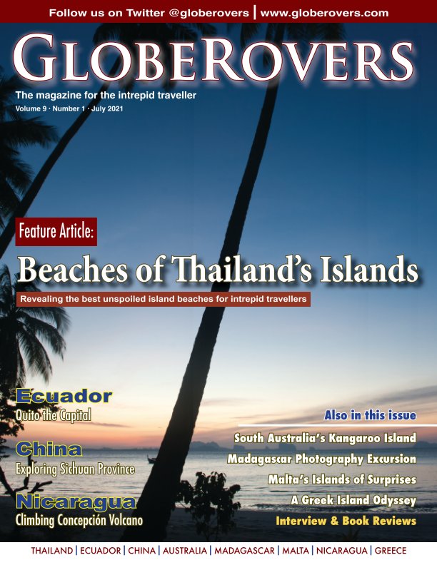 GlobeRovers Magazine (17th Issue) July 2021 nach GlobeRovers anzeigen