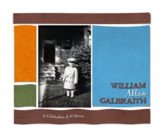 William Allan Galbraith book cover