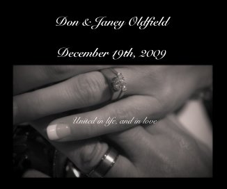 Don & Janey Oldfield December 19th, 2009 book cover