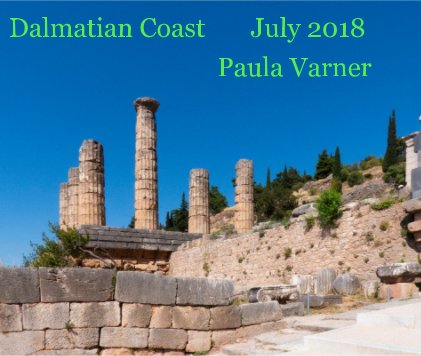 Dalmatian Coast July 2018 book cover