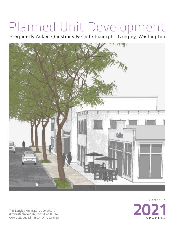 View Langley Planned Unit Development by PlaceMakers, LLC