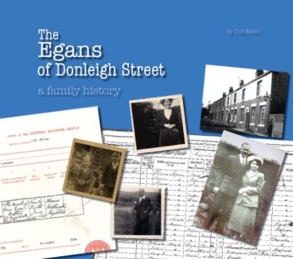 Egan Family Histoey book cover