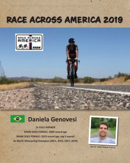 Race Across America 2019 with Daniela Genovesi book cover