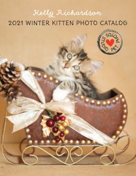 2021 Christmas Kittens Catalog for Licensees book cover