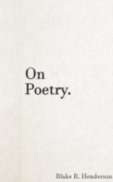 On Poetry book cover