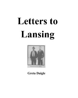 Letters to Lansing book cover