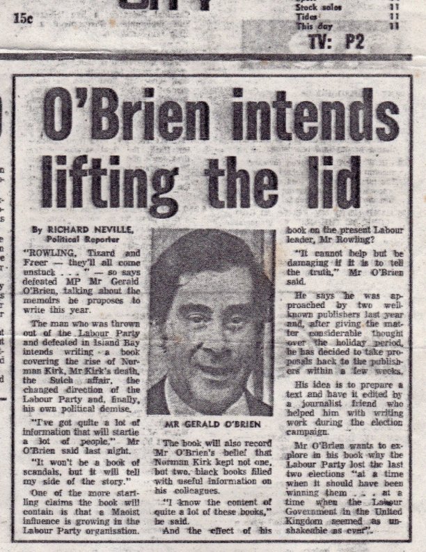 View Autobiography by greald o'brien    lucien rizos