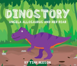 Angela Allosaurus and her roar book cover