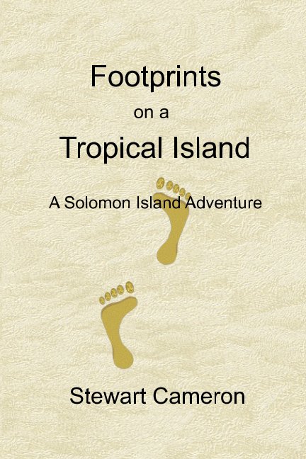 View Footprints on a Tropical Island by Stewart Cameron