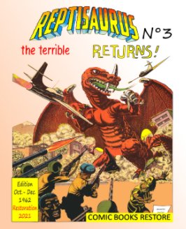 Reptisaurus, the terrible n°3 book cover