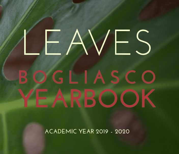 Bekijk Bogliasco Yearbook 2019/2020 op Valeria Soave