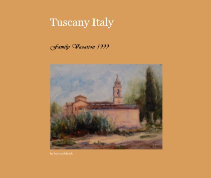 Tuscany Italy book cover