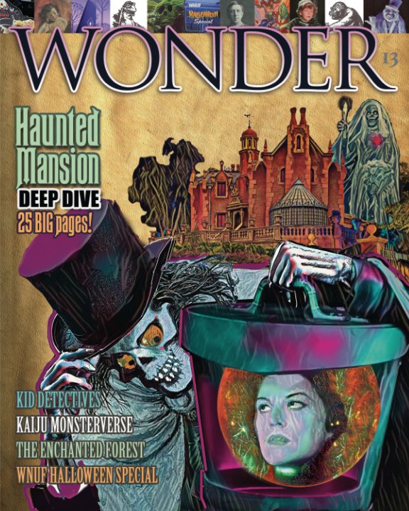 Ver Wonder 13 "Haunted Mansion" cover por Lint Hatcher