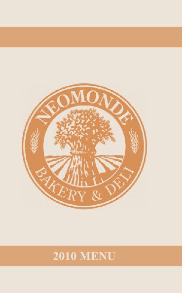 Bekijk Neomonde Menu op Platte Productions