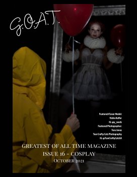 GOAT Issue 16 Cosplay book cover