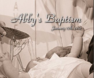 Abby's Baptism book cover