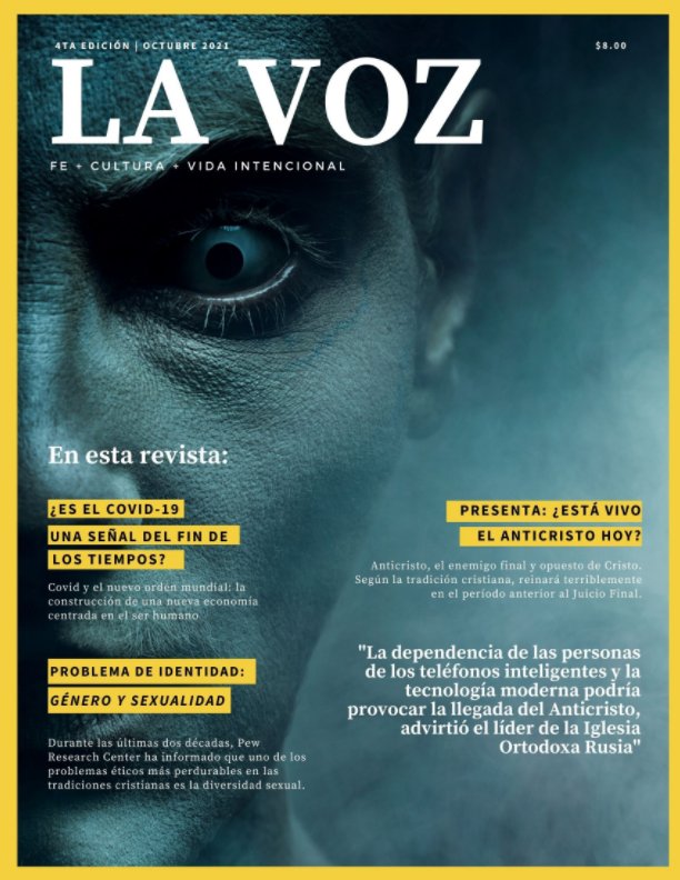View Revista La Voz 4th Edition by Jackson Guzman