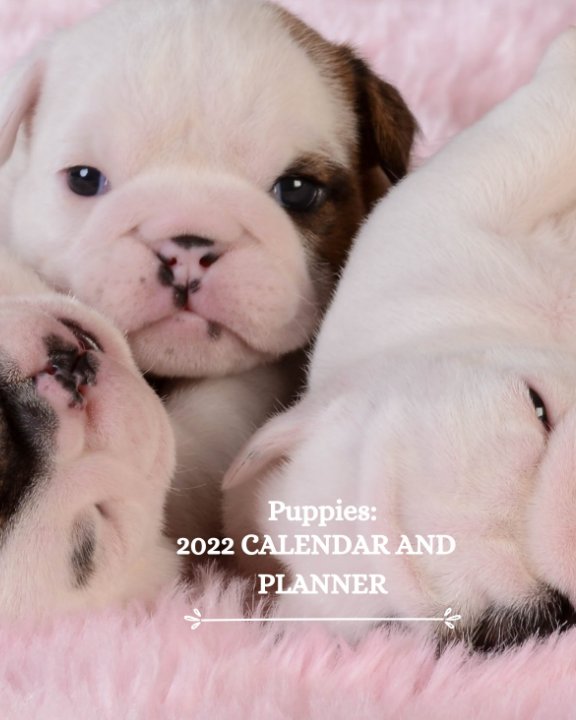 Ver Puppies Calendar and Planner por The Paper Burd