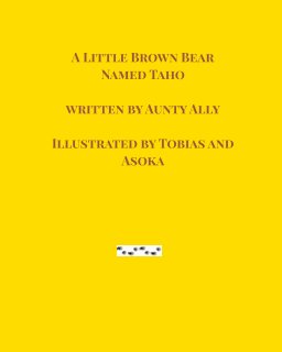 Little brown bear named Taho book cover
