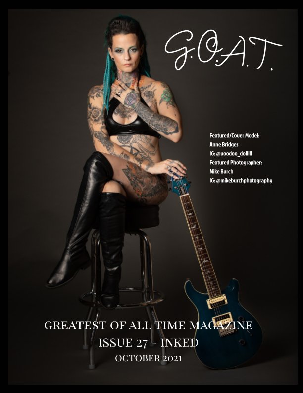View GOAT Issue 27 Inked by Valerie Morrison