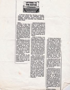 Letters To The Editor book cover