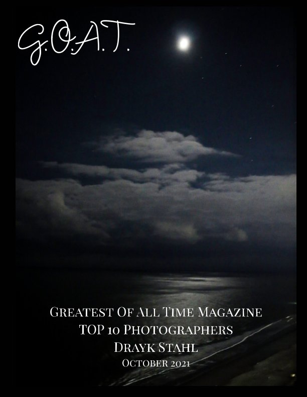 View GOAT TOP 10 Photographers Drayk Stahl by Valerie Morrison
