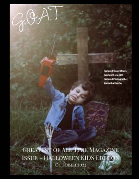 GOAT Issue 41 Halloween Kids Edition book cover