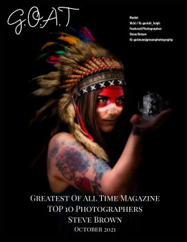 GOAT TOP 10 Photographers Steve Brown book cover