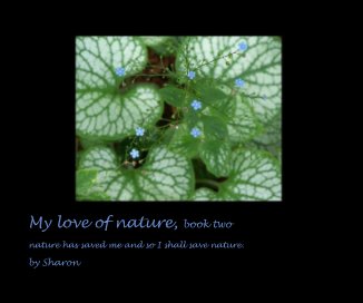 My love of nature, book two book cover