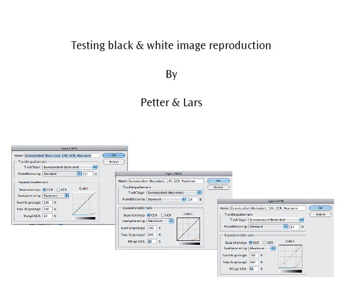Ver Testing B&W image reproduction por Petter & Lars