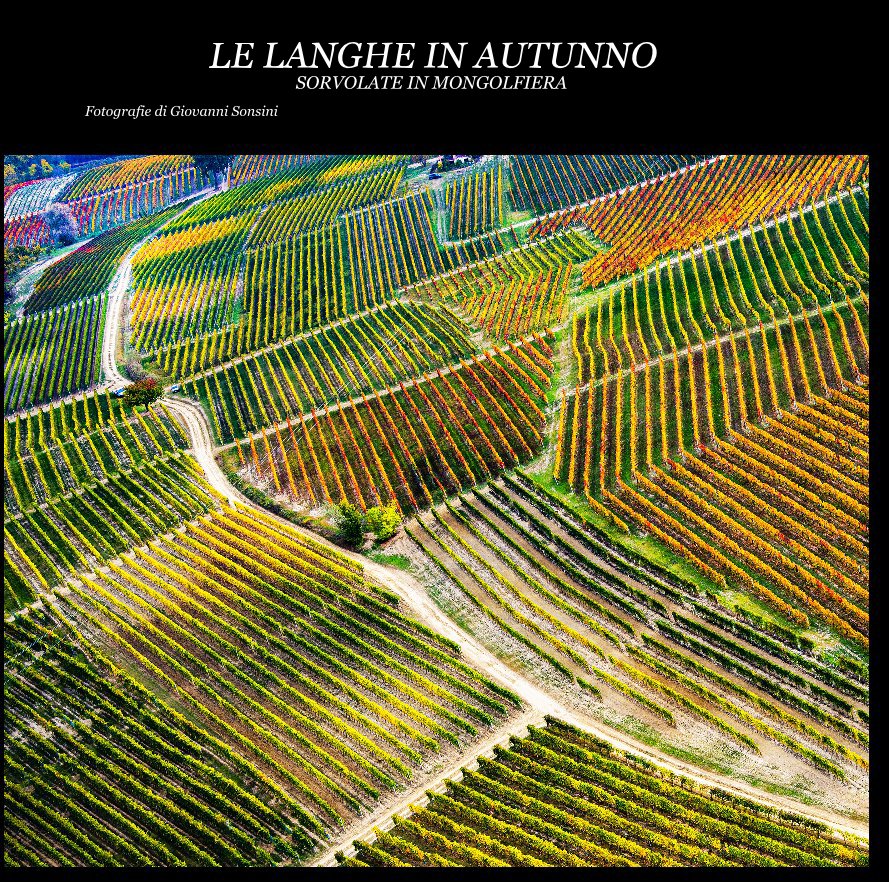 View Le Langhe In Autunno Sorvolate In Mongolfiera by Fotografie di Giovanni Sonsini