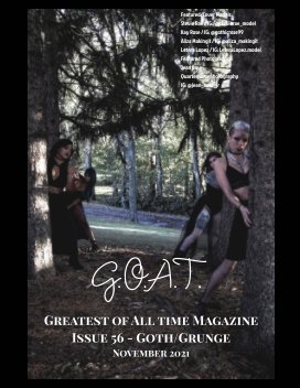 GOAT Issue 56 Goth Grunge book cover