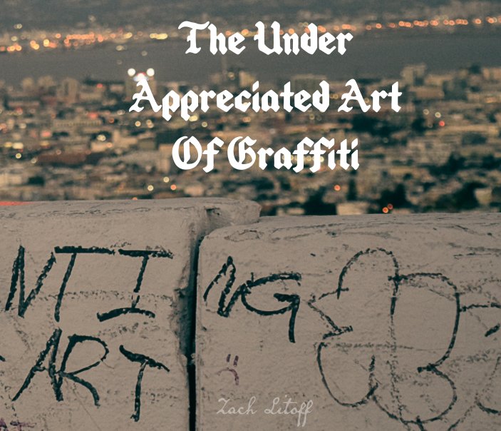 View The Under Appreciated Art of Graffiti by Zach Litoff