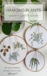 Hanging Plants Embroidery Pattern Pack and Guide book cover