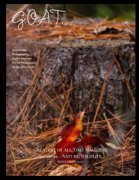 GOAT Issue 49 Nature Wildlife book cover