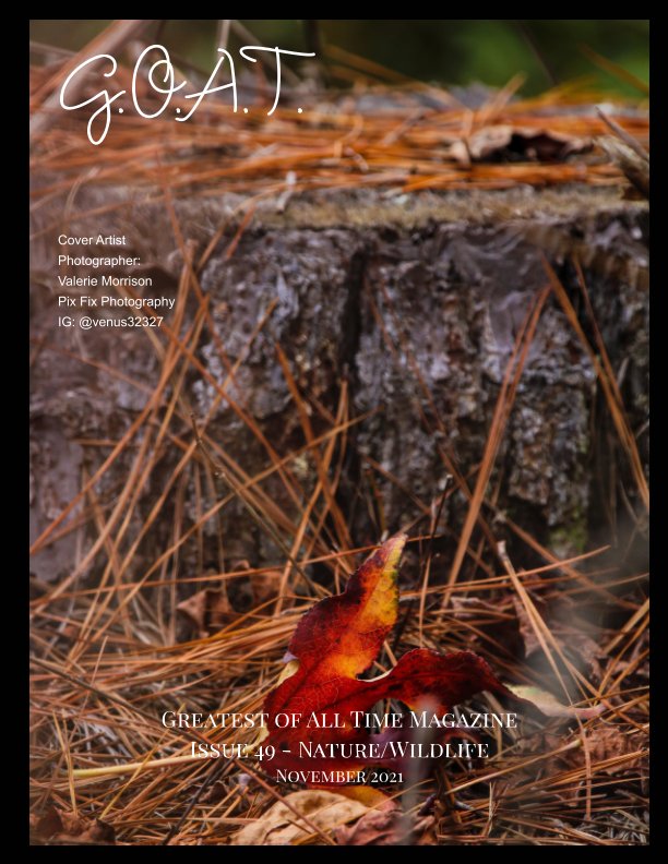 View GOAT Issue 49 Nature Wildlife by Valerie Morrison