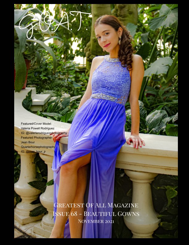 View GOAT Issue 68 Beautiful Gowns by Valerie Morrison