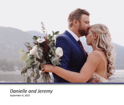 Danielle and Jeremy September 4, 2021 book cover