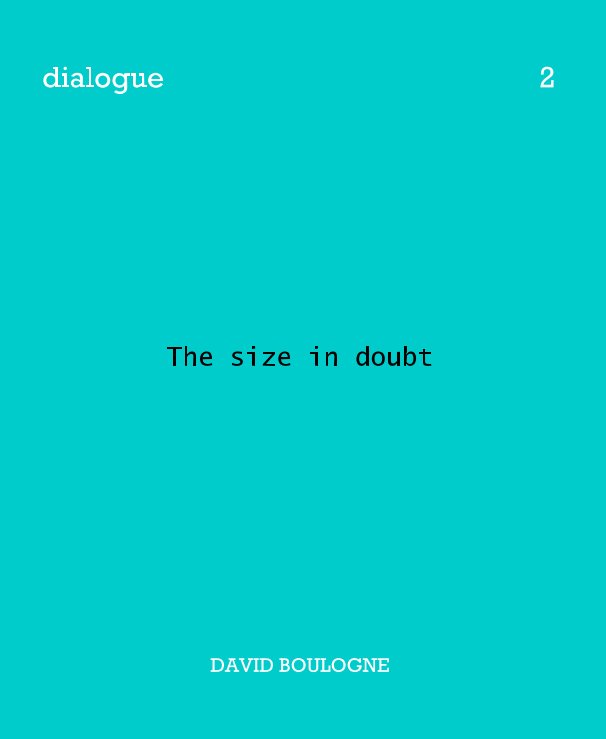 Ver dialogue 2 por david boulogne