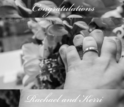 Congratulations Rachael and Kerri! book cover