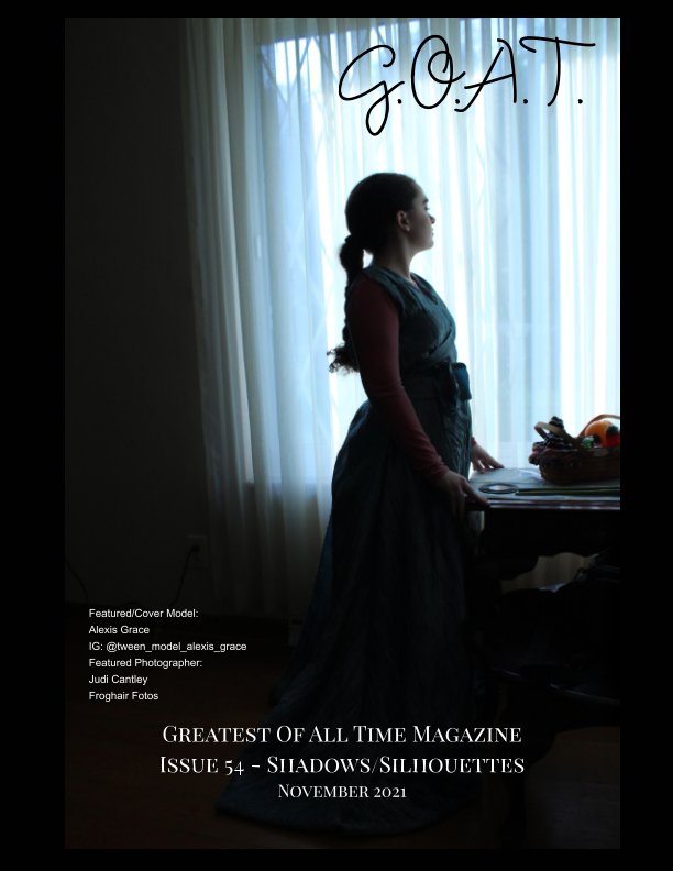View GOAT Issue 54 Shadows and Silhouettes by Valerie Morrison
