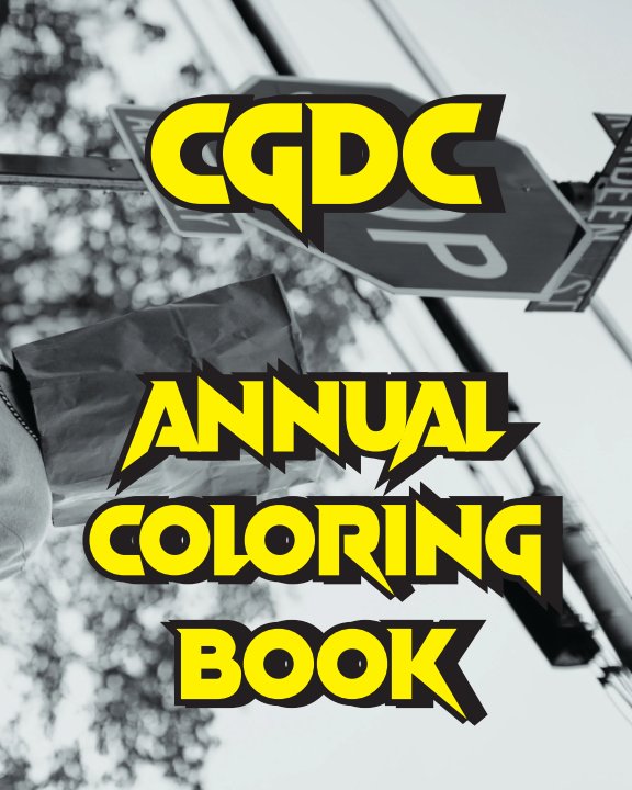 View CGDC Coloring Book - Alternate Cover by CGDC