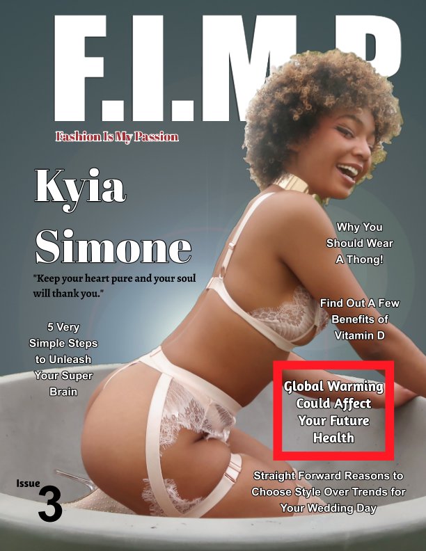 View FIMP Magazine Issue 3 with Kyia Simone by James Tomlin